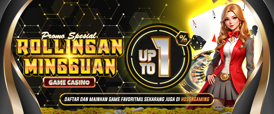 Bonus Rollingan Live Casino Up To 1%